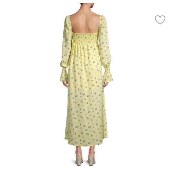 WeWoreWhat Easter Floral Shirred Empire Dress NWT - Picture 2 of 4